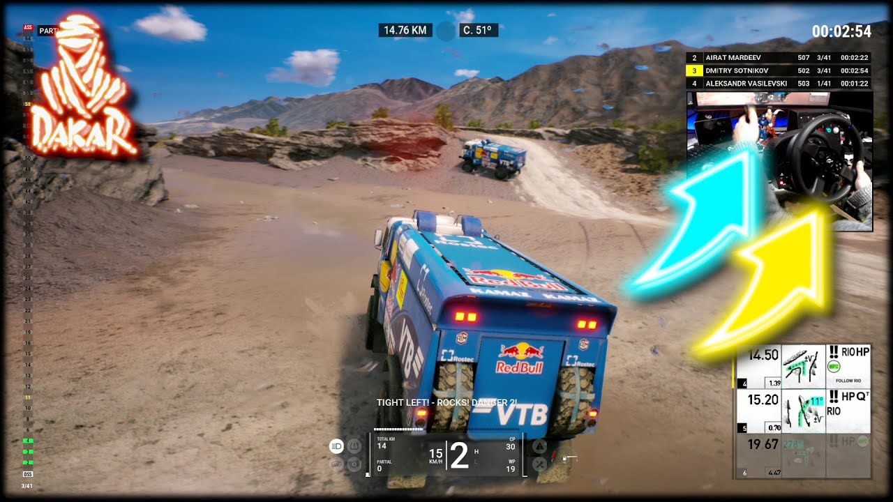 Kamaz 4326 / Thrustmaster T300RS Dakar 18