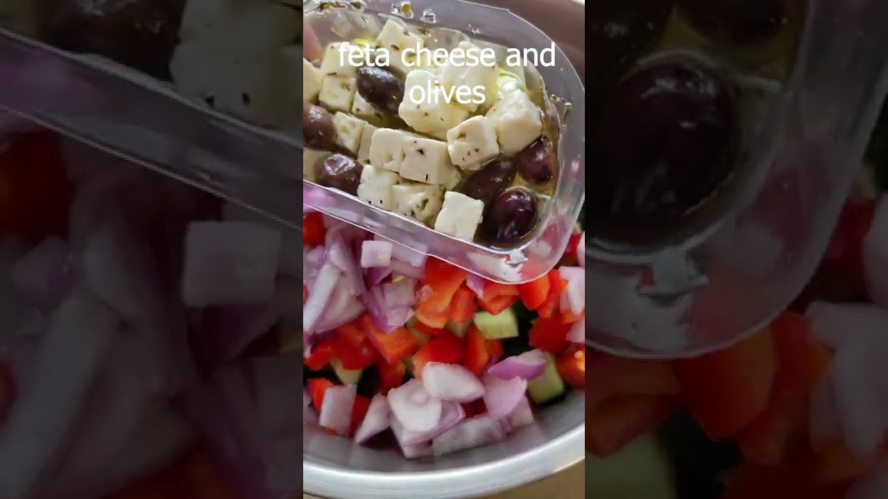 Mixed Veggies With Feta Cheese | Quick & Easy Salad | Myraaz World