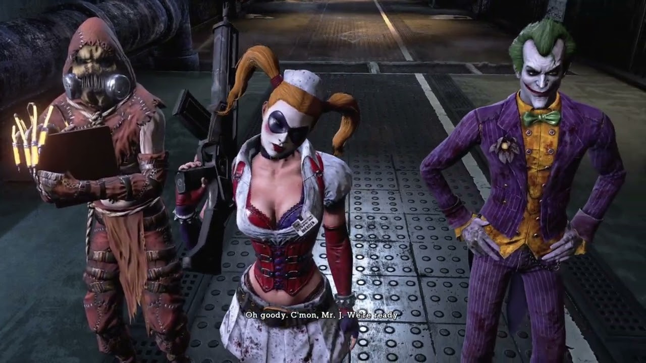 Batman: Arkham Asylum Part 6 - Croc's Lair (No Commentary)