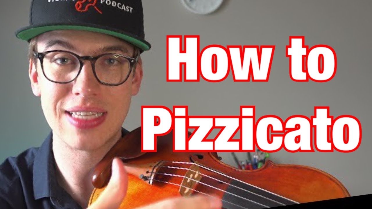 Violin Pizzicato Tutorial - How To Play Pizzicato - Violin Beginner Tutorial