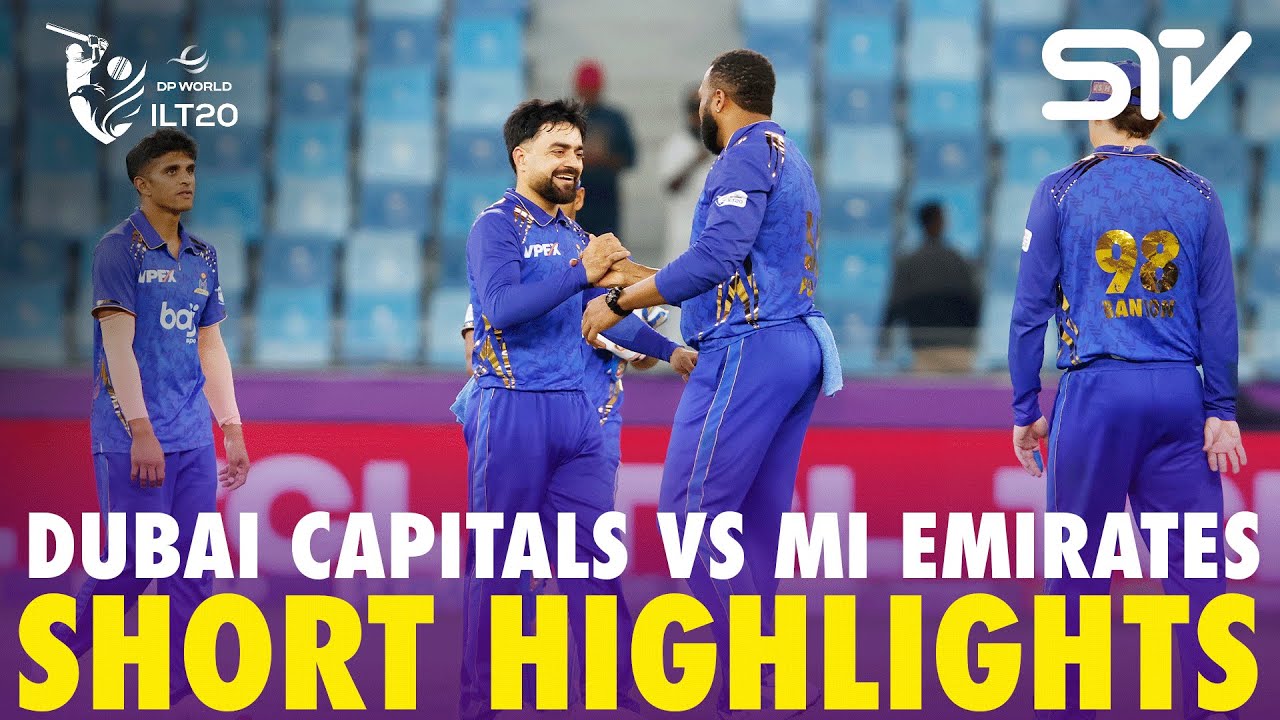 Short Highlights | Dubai Capitals vs MI Emirates | Match 18 | DP World ILT20 | M3Y1K