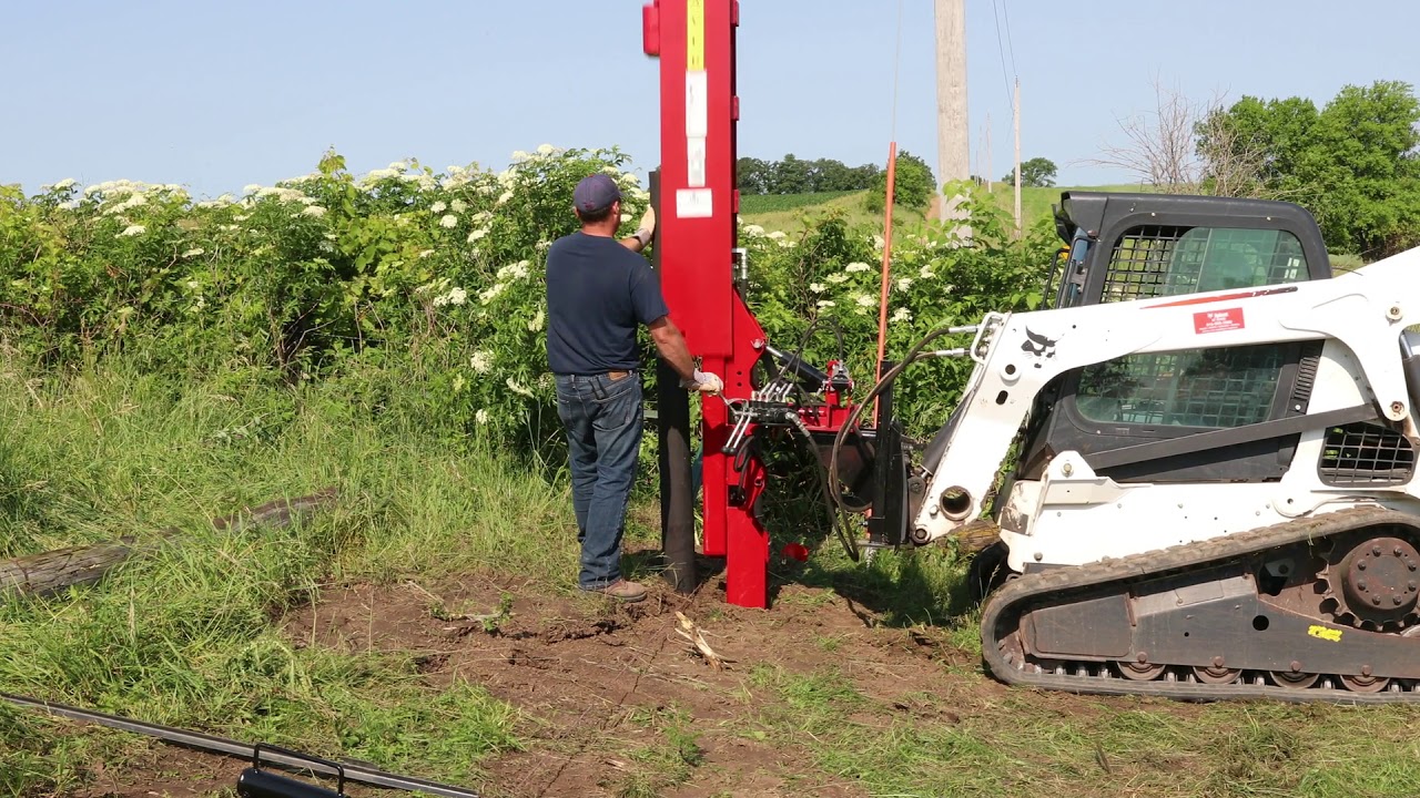 Shaver Manufacturing Post Driver Demonstration and Information Distributor Version