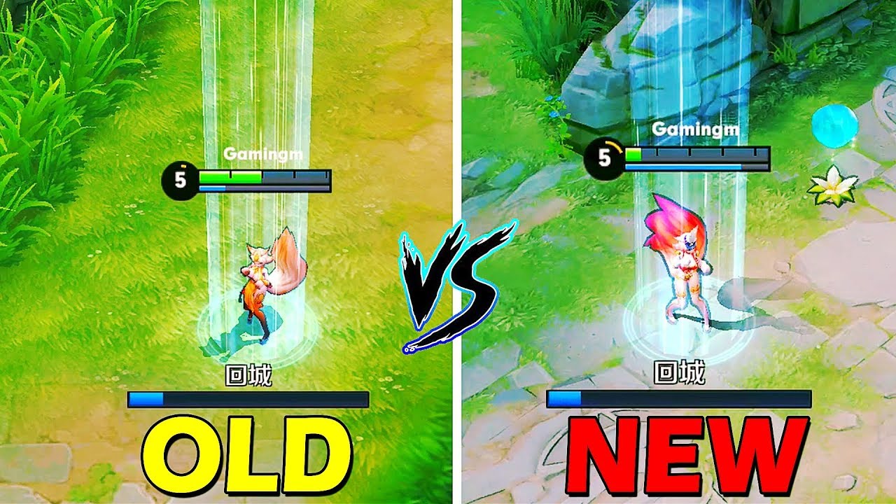 Old Map vs New Map | King of Glory Comparison | Hight Graphics
