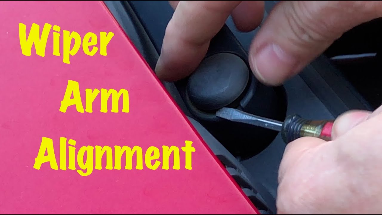 2011 - 2016 Chevrolet Cruze Wiper Arm Alignment with Wiper Arm Removal & Wiper Arm Installation
