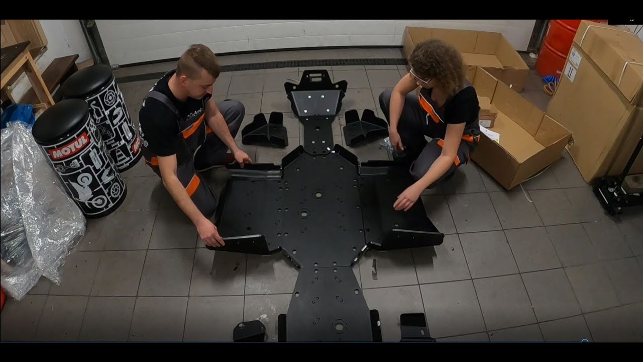 #46 Osłony do quada - aluminium , Iron Baltic - jaką podłogę wybrać ? Can-Am & CF Moto