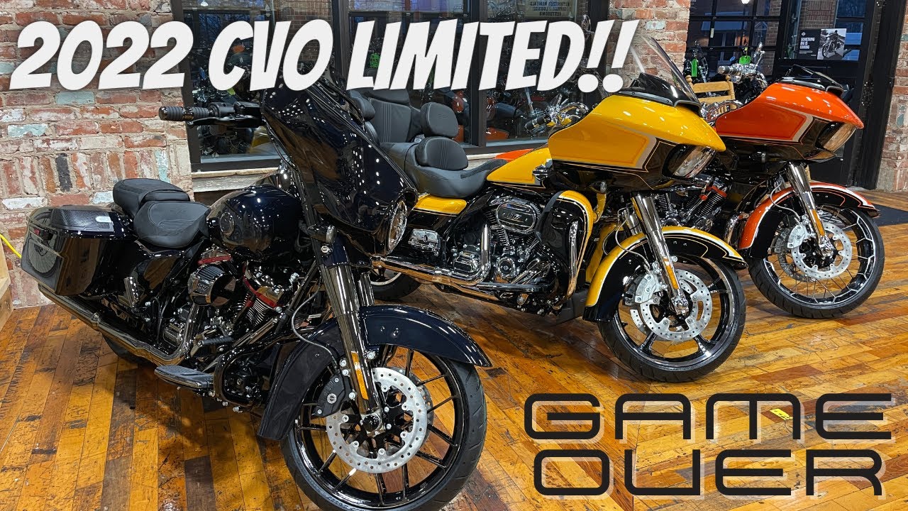 2022 Road Glide CVO Limited and CVO Street Glide