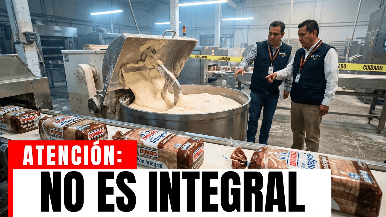 Pan 'Integral' a Mismo Precio es IMPOSIBLE: Harina Blanca Pintada con Jarabe de Maíz