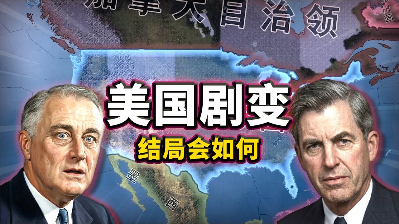 HOI4：假如羅斯福在1941年去世！二戰結局會如何？
