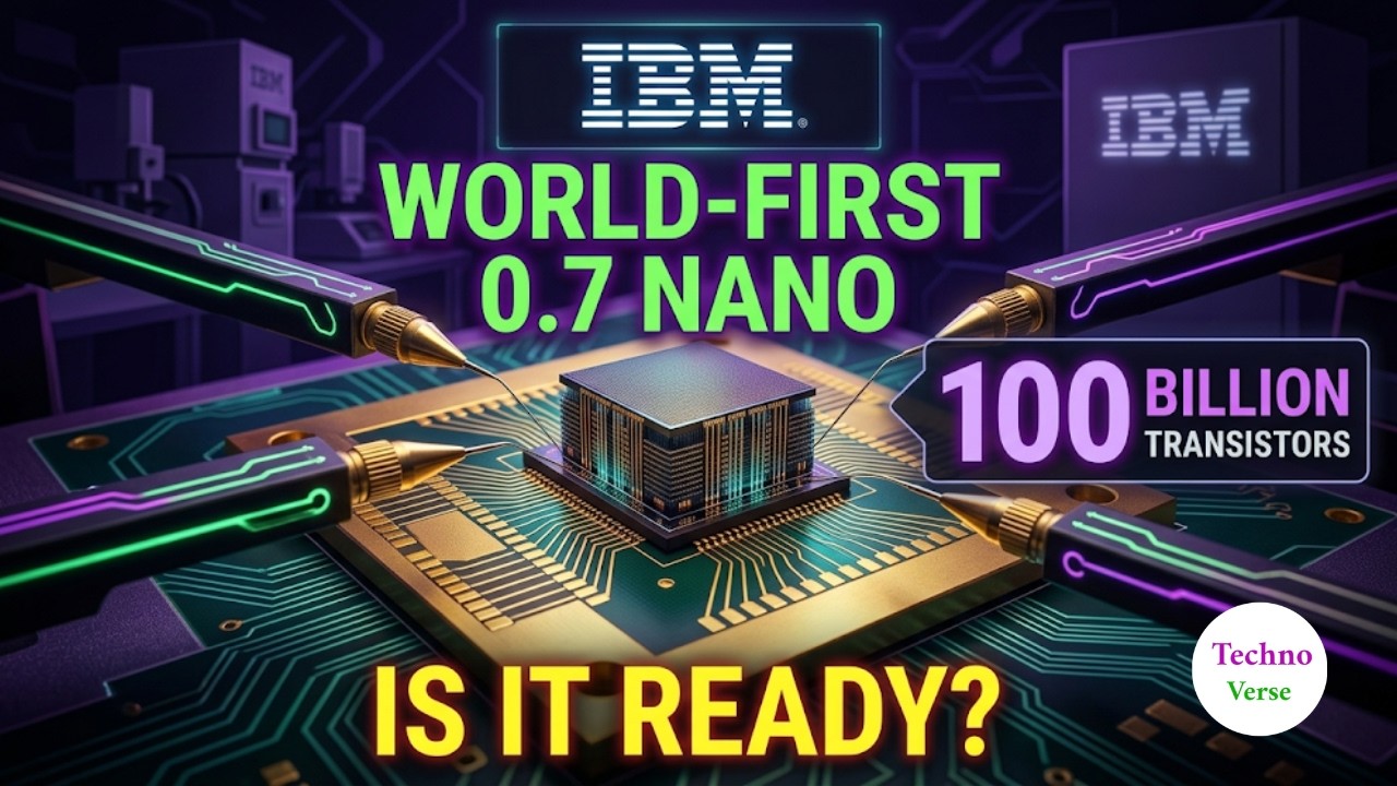 IBM Unveils the First Sub-1 Nanometer (0.7nm) Chip: 100 Billion Transistors, But Is It Ready?