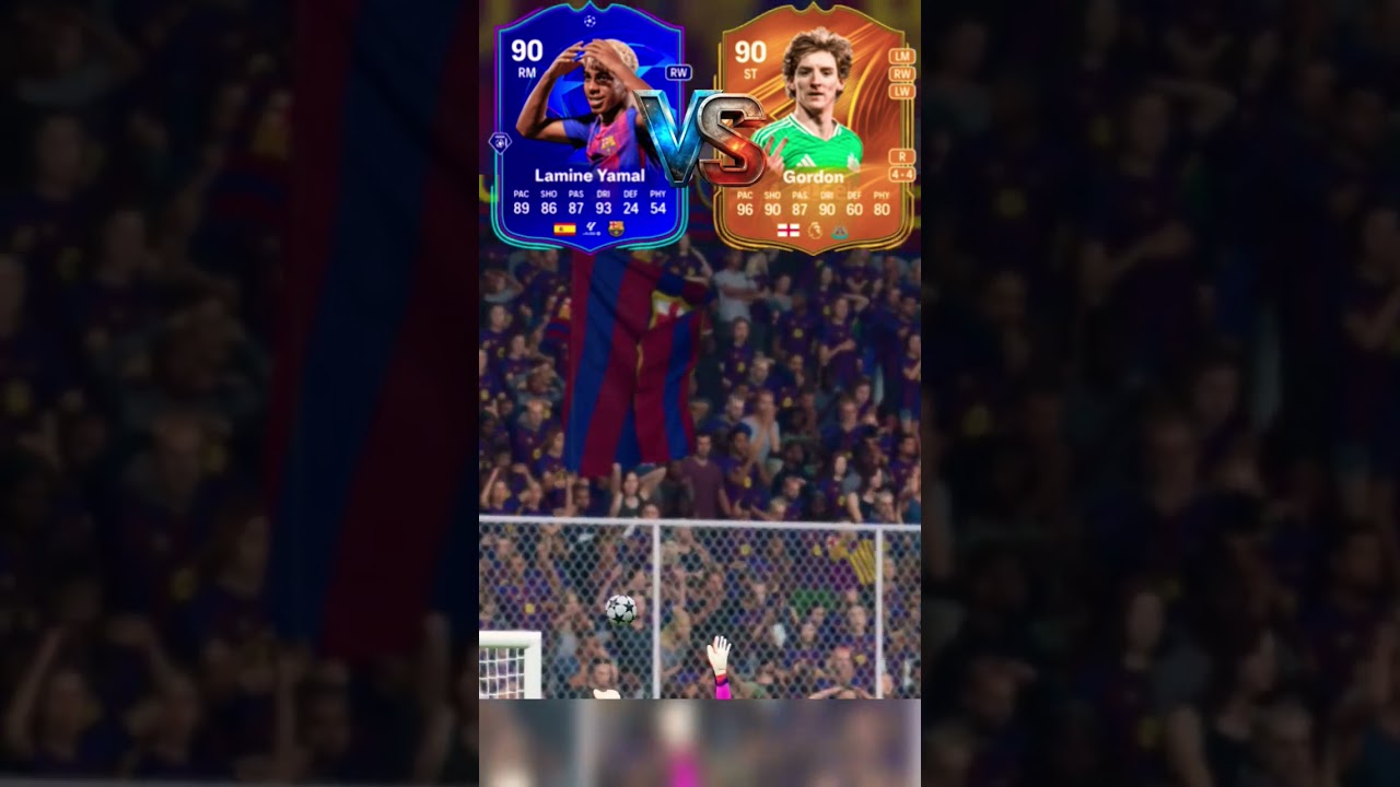 FC 26 Barcelona vs Newcastle |  Champions League Yamal vs Gordon #fc26 #eafc26 #efootball #fcmobile