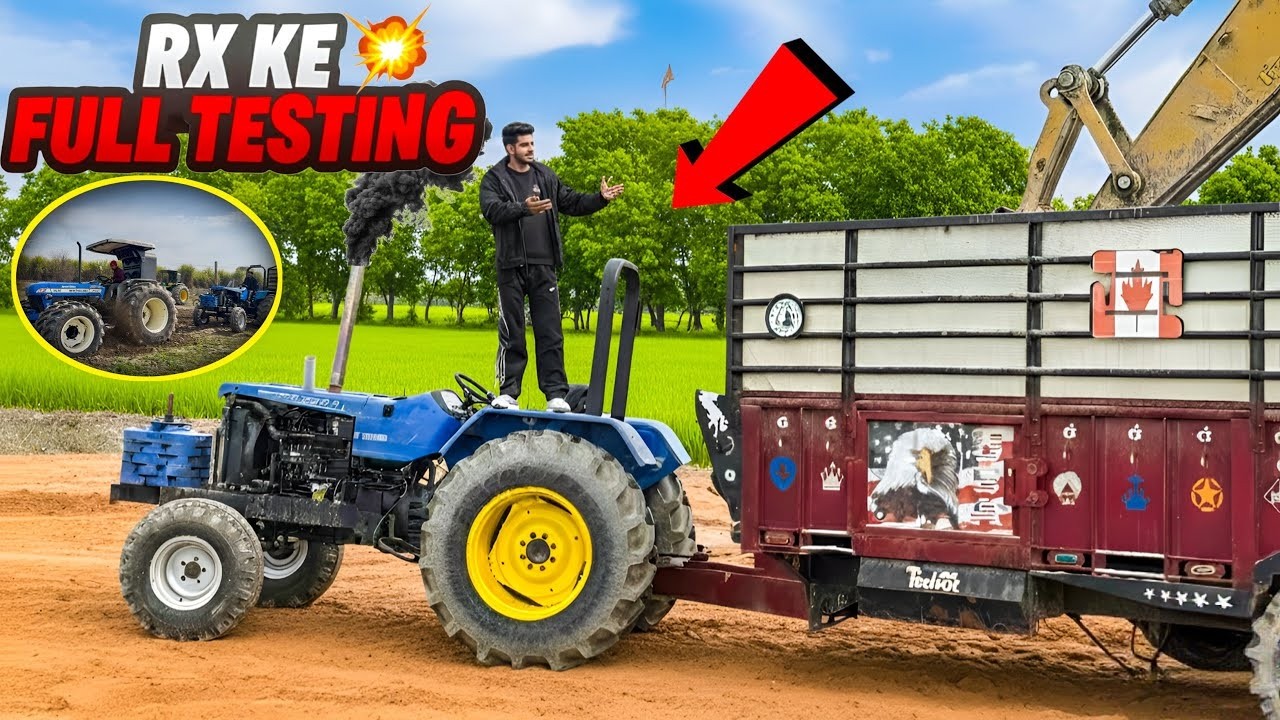 🤯Rx 60 कि trolly में testing लेटे time bhatti फट गई