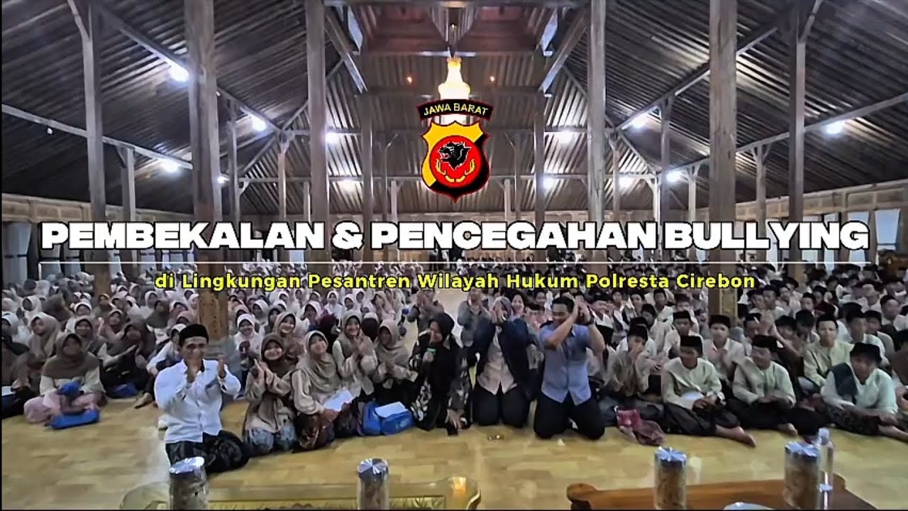 Kegiatan Pembekalan dan Pencegahan Bullying di Lingkungan Pesantren Wilayah Hukum Polresta Cirebon