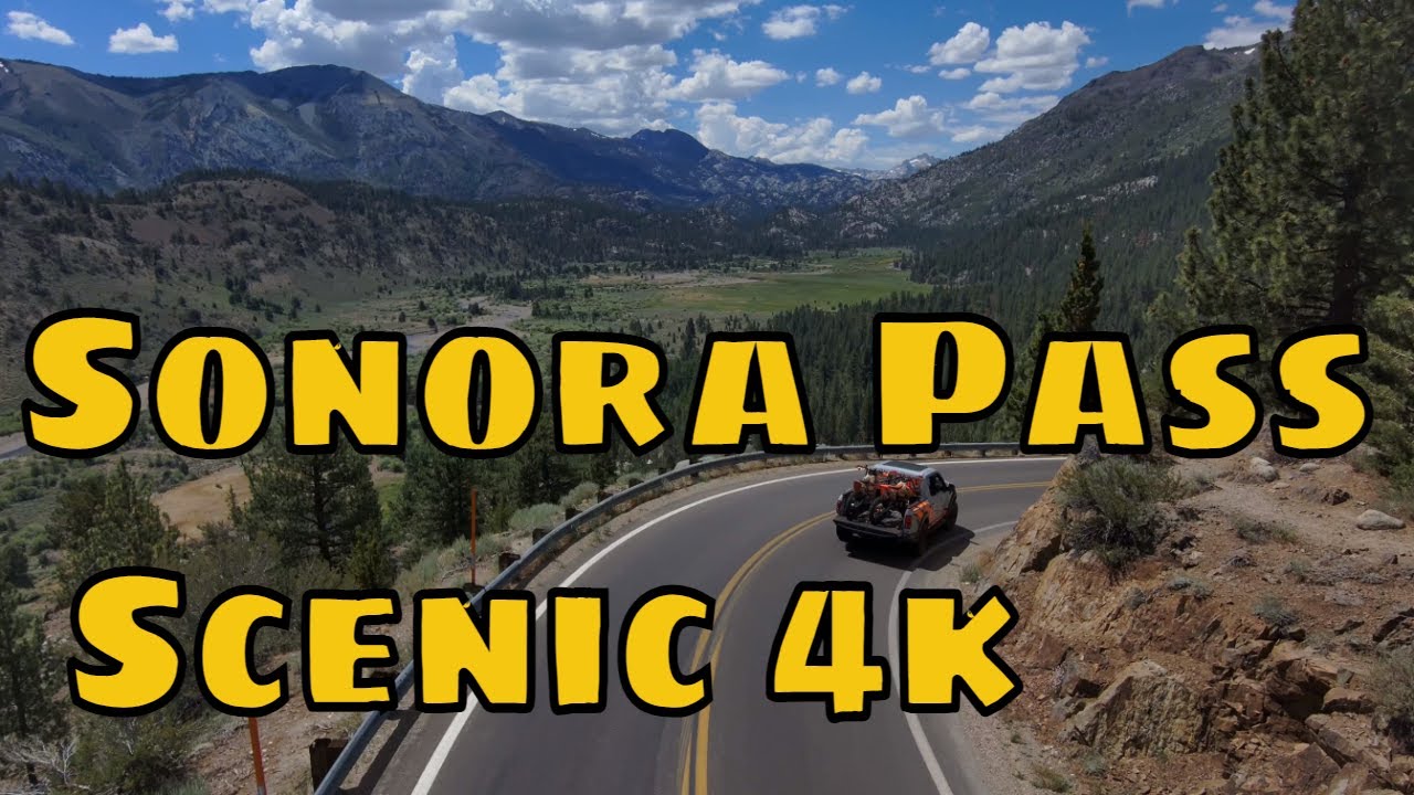 Sonora Pass California Stunning Drive 4K