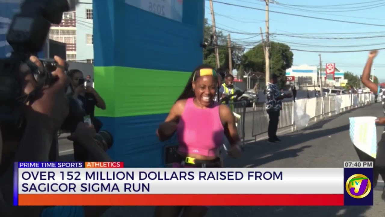 Over 152 Million Dollars Raised From Sagicor Sigma Run  | TVJ Sports