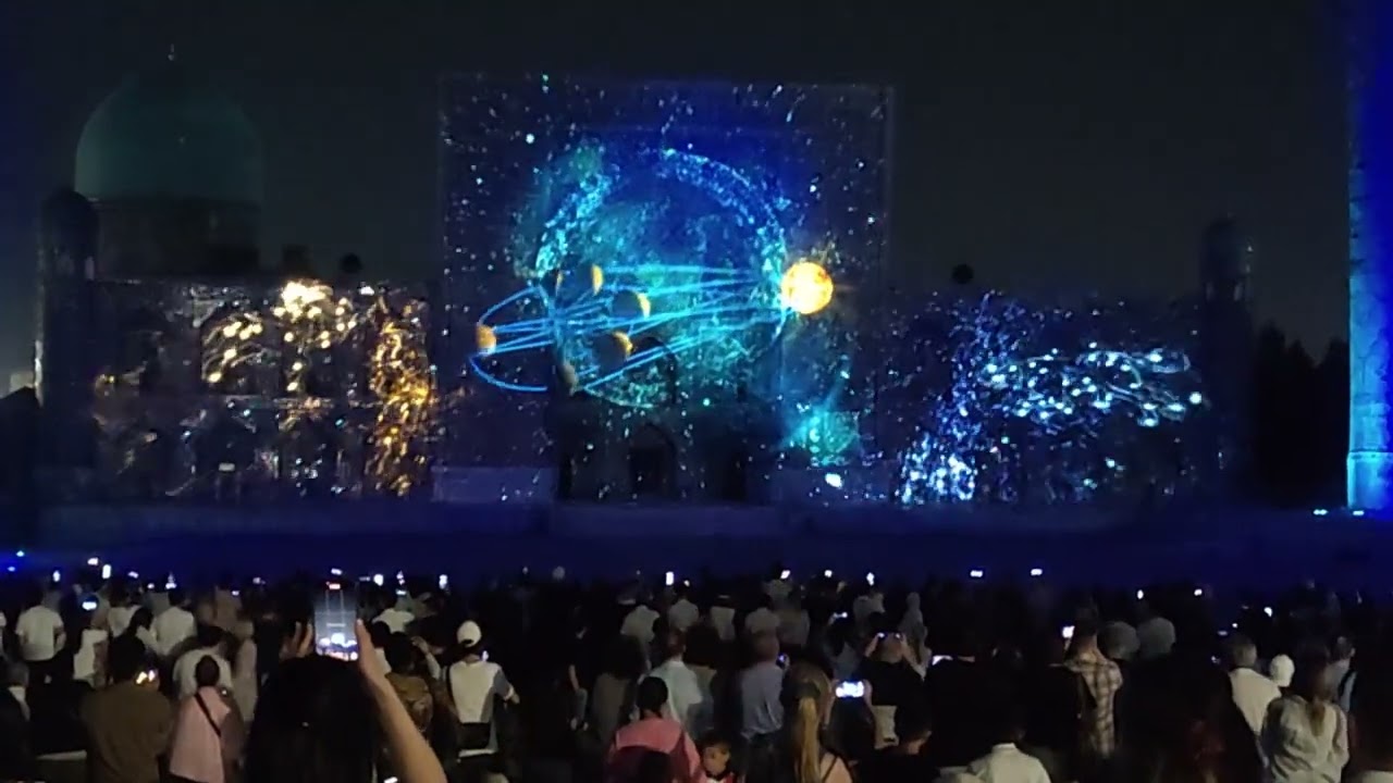 Registan Square 3D Light Show @ Samarkand
