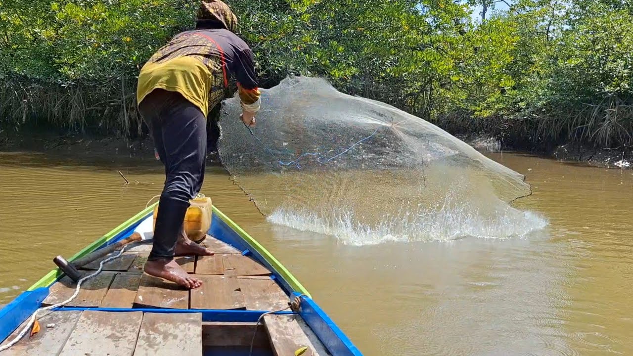 MENJALA & MEMANCING, ALAM YANG MASIH TERJAGA MENGHASILKAN TANGKAPAN YANG MELIMPAH, ALHAMDULILLAH