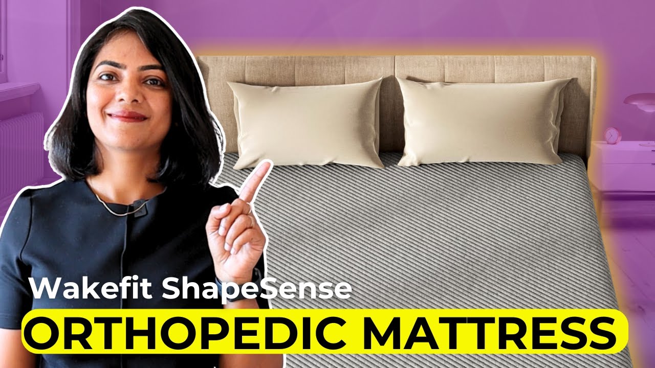 Memory Foam Mattress for Back Pain: Wakefit Shapesense