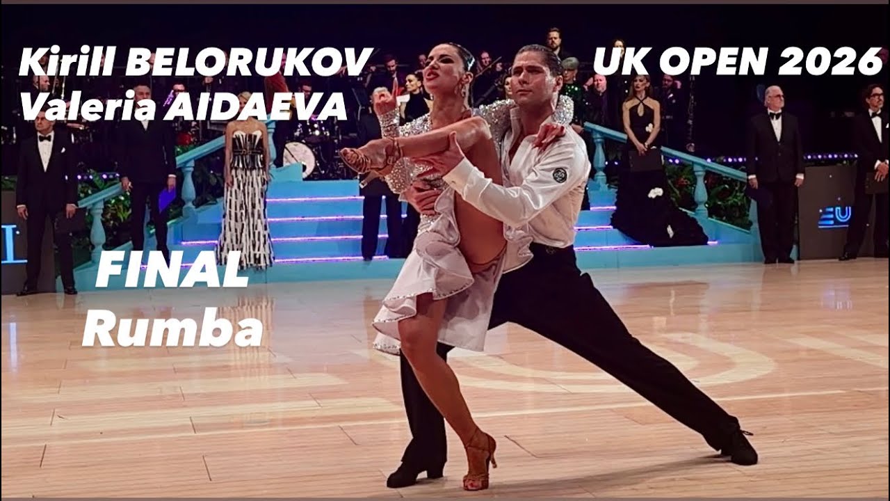Kirill Belorukov - Valeria Aidaeva | UK OPEN 2026 | Final Rumba | Professional Latin 
