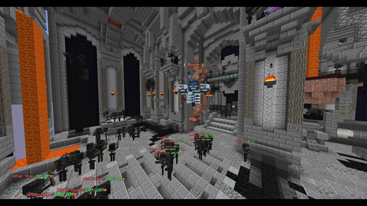 [FANMADE] Floor 7 Wither Lords Bossfight - Hypixel Skyblock Remake