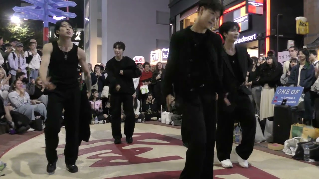 241010 kpop cover dance team ONE OF - BANG BANG BANG (BIG BANG) Hongdae busking