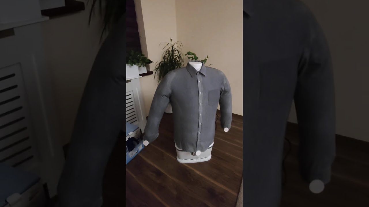 Cum calci ușor și rapid o cămașă cu CleanMaxx Automatic Shirt Ironer #unboxing