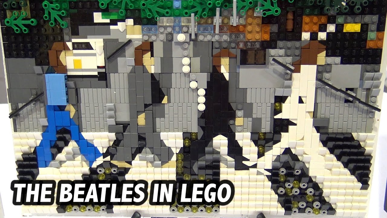 Iconic Beatles Album Covers Recreated in LEGO | Abbey Road, Yellow Submarine, Revolver & More!