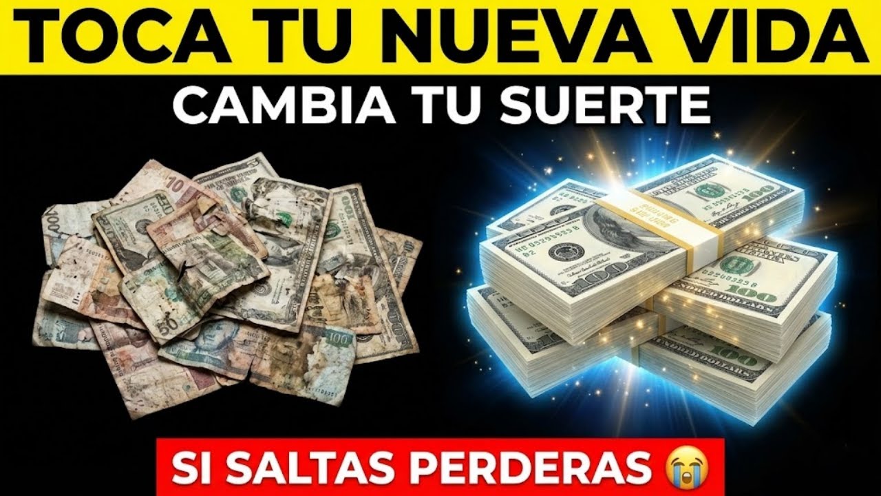 💰 ¡ADIÓS POBREZA! Dios cambia tu dinero viejo por riqueza nueva en 3 minutos. Toca y verás.