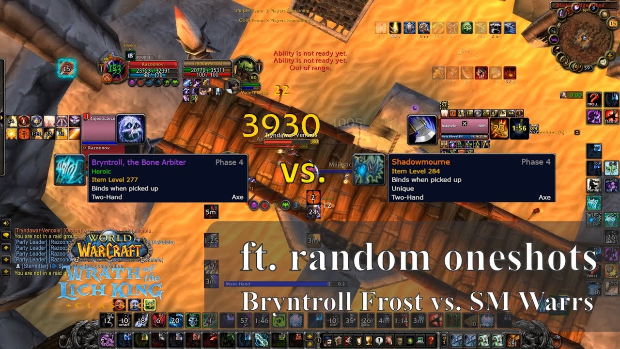 Experimental Bryntroll 2H Frost DK | S8 WotLK Classic 2v2 Arena PvP