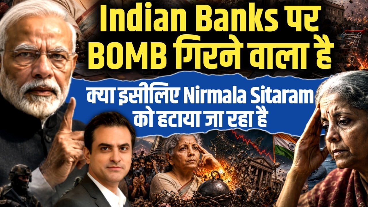 Indian Banks पर BOMB गिरने वाला है, क्या इसीलिए Nirmala Sitaram को हटाया जा रहा है | CWSJ-3451