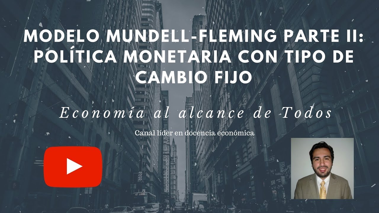 Modelo de Mundell-Fleming Parte II: Política Monetaria con Tipo de cambio fijo (Capítulo 18)