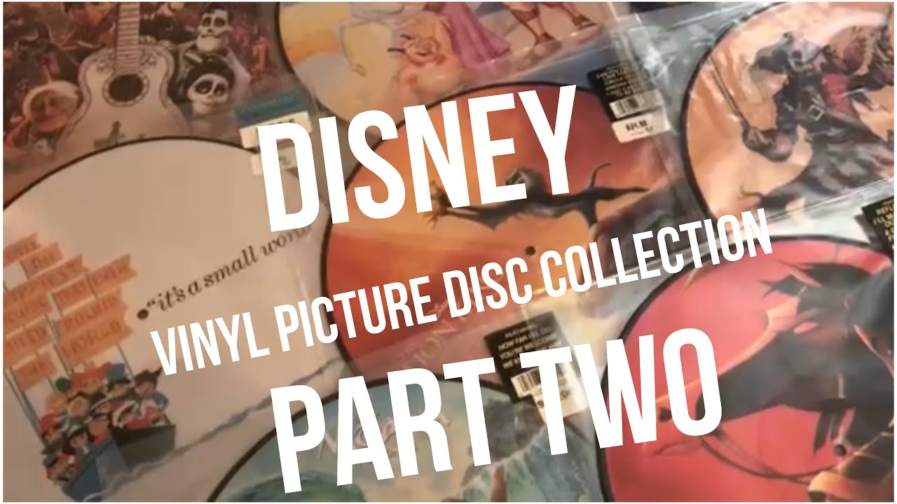 Disney Vinyl Picture Disc Collection | PART 2 | UNBOXING (COCO, MULAN, MOANA, & MORE)