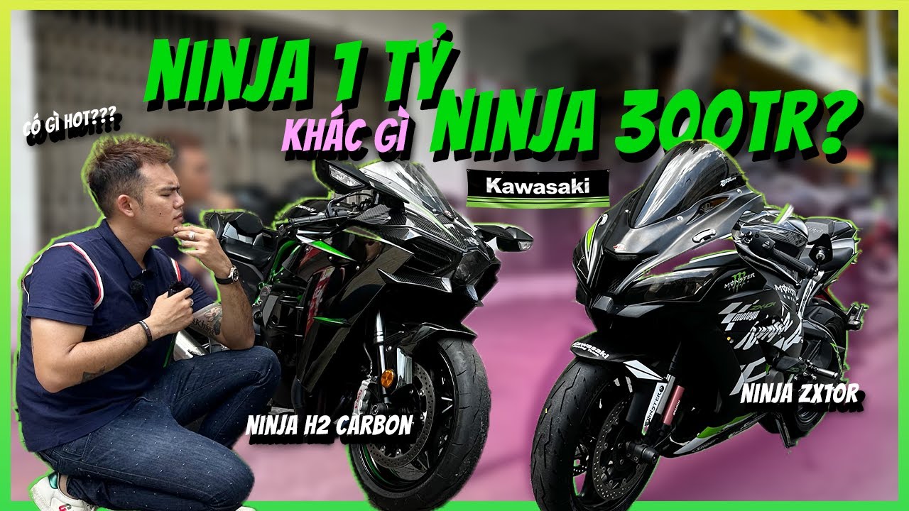 Mọi xe Motor đỉnh cao đều muốn có thứ này nhưng không thể | Tất tần tật về Ninja H2 Carbon và Zx10r