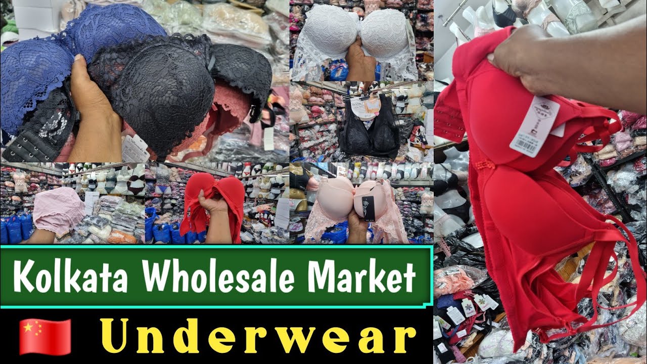 Imported Underwear Wholesale | Khiderpur Fancy Market | Bra and Panty Wholesale Kolkata