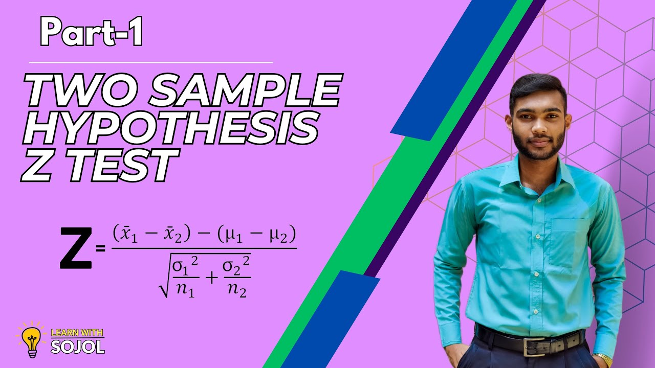 Two Sample Hypothesis Z Test Explained in Bangla | Full Guide with Examples | Statistics