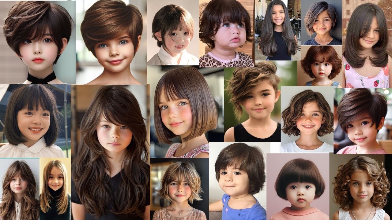 Latest Hairstyle For Girls l Hair Cutting Baby Girl l Stylish Hair Cutting l Simple Hair Cutting...