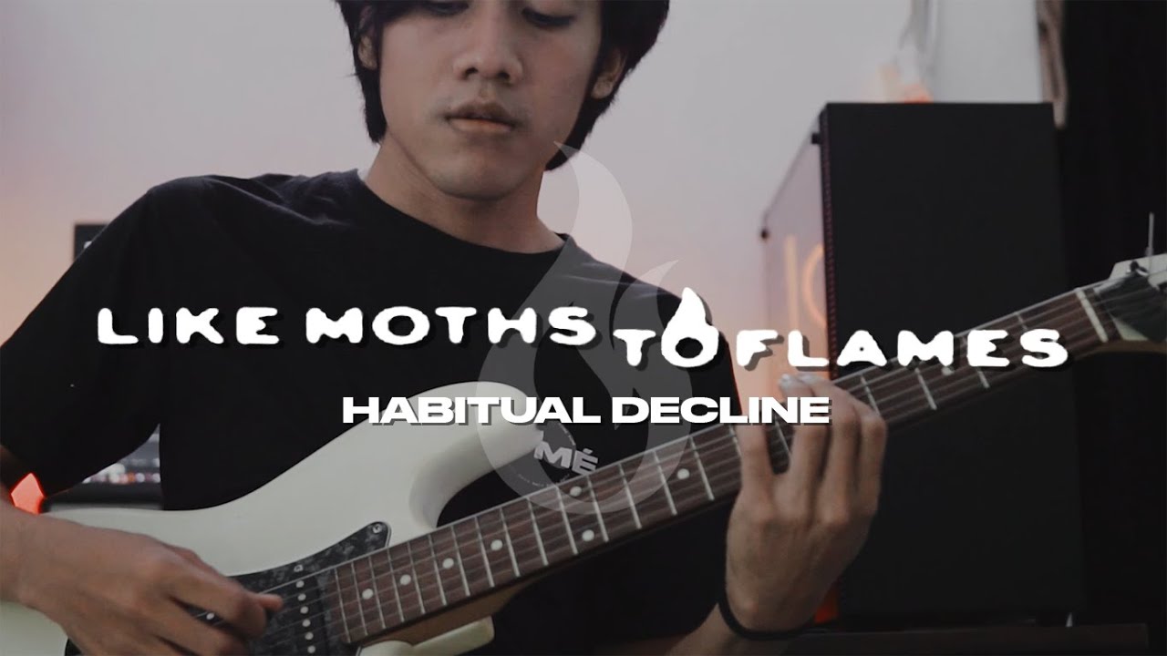 Like Moths To Flames - Habitual Decline (guitar / instrumental cover)