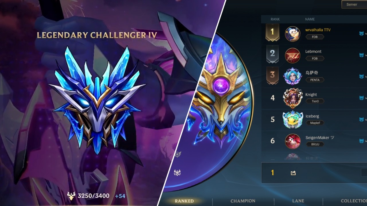 Wild Rift Valhalla | RANK 1 1v9 CARRY LEGENDARY RANK- Rank 1 Jungle