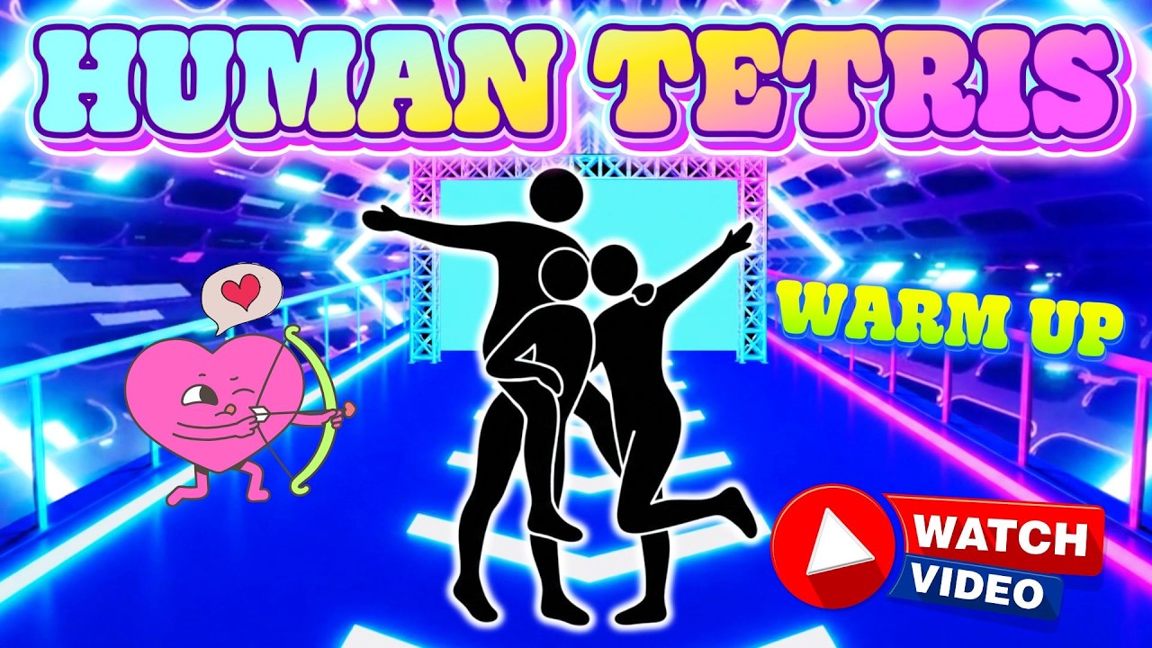 HUMAN TETRIS X CO-OP 3P | SYNC MODE | High-Quality Immersive Interactive Warm-Up #36