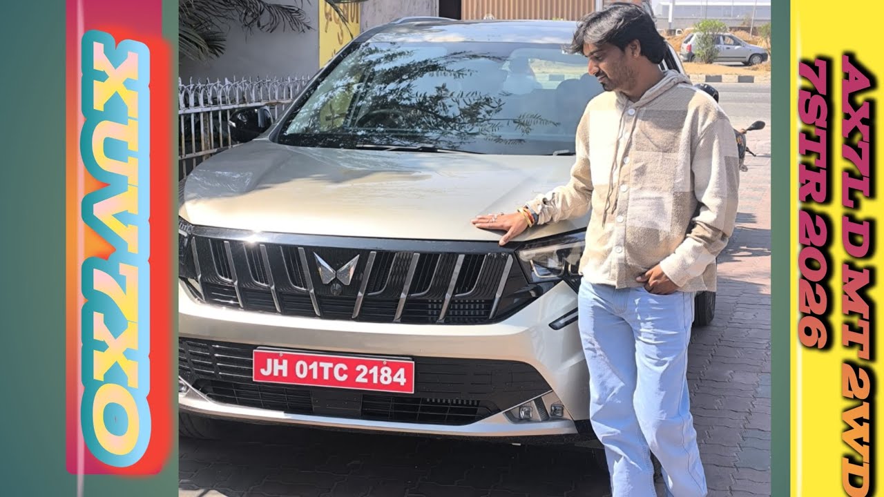 Mahindra XUV 7XO AX7L D MT 2WD 7STR (AX7L Diesel Manual, 2WD, 7-STR 2026