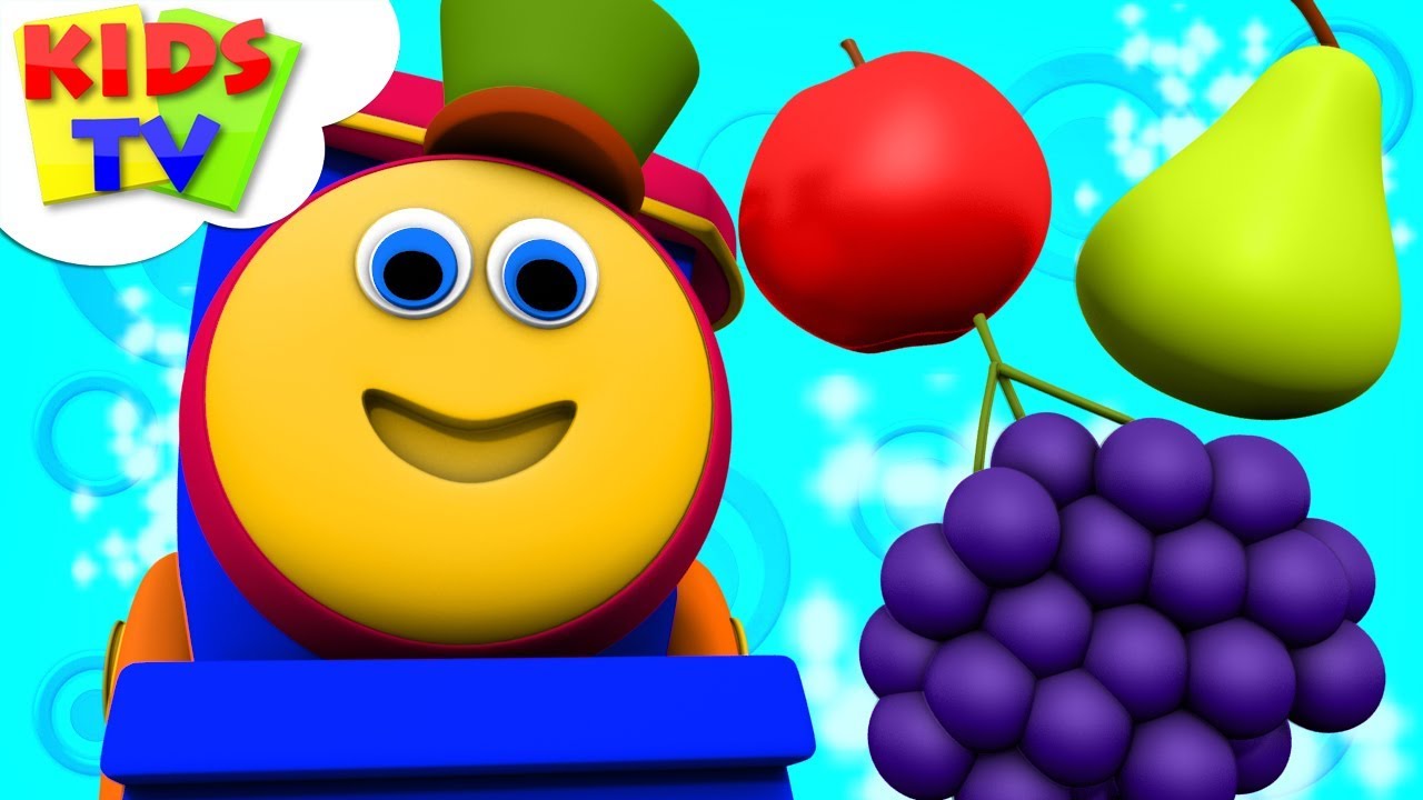 Fruits Train | Preschool Learning Videos | Bob The Train Cartoons | Kids TV