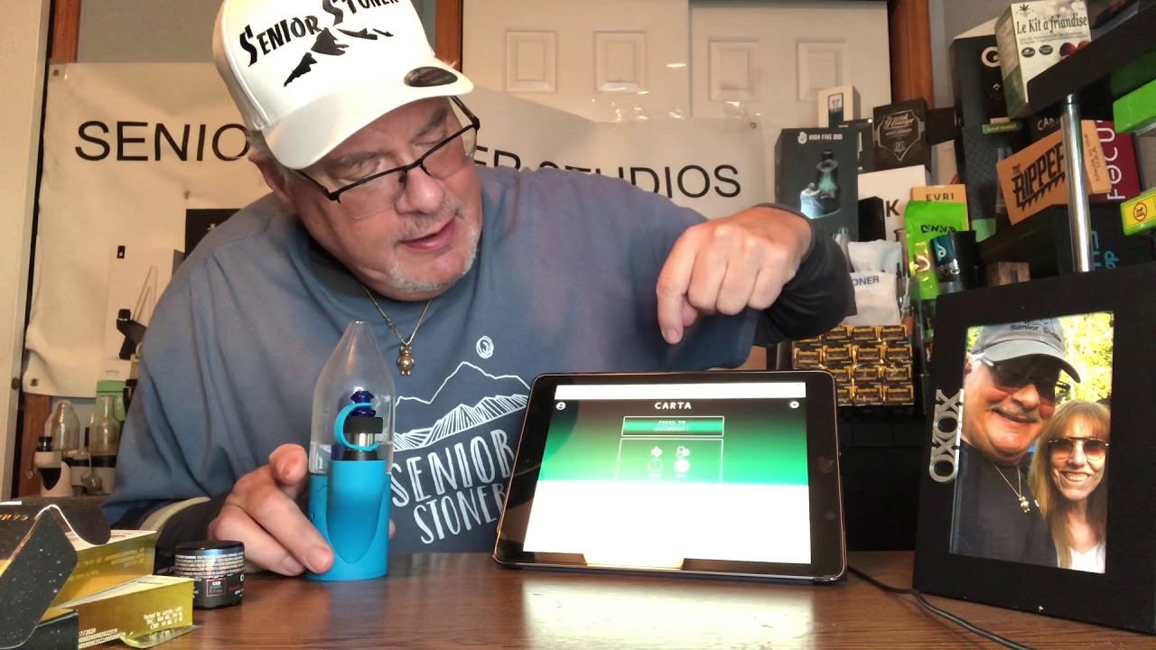 LIMITED EDITION CARTA LASER ERIG IOS APP DEMONSTRATION CHANGE TEMP N TIME IPAD DOWNLOAD AND DAB SESH