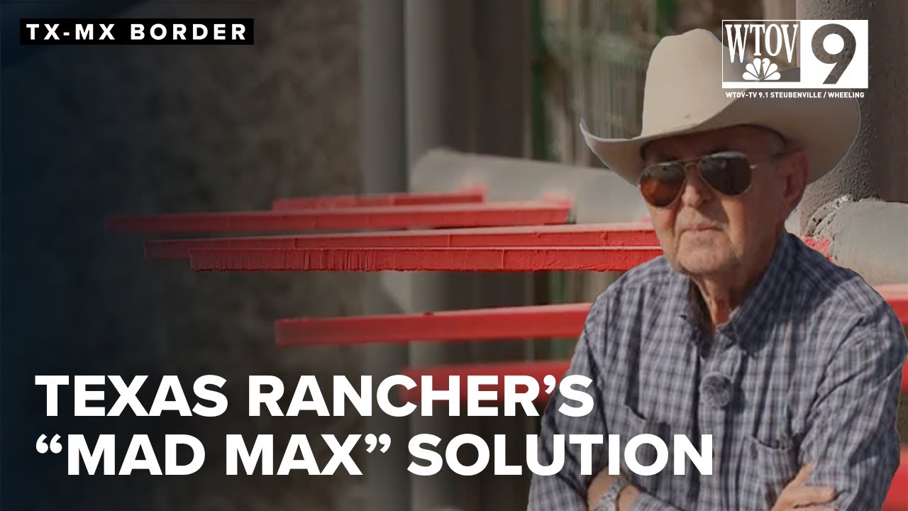 Rancher builds 'Mad Max' gate to block smugglers, migrants along Texas border