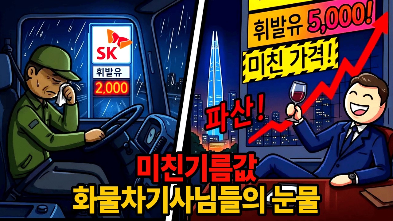 지금 대한민국은 '기름 전쟁' 중... 우리만 몰랐던 정유사의 소름 돋는 수익 구조