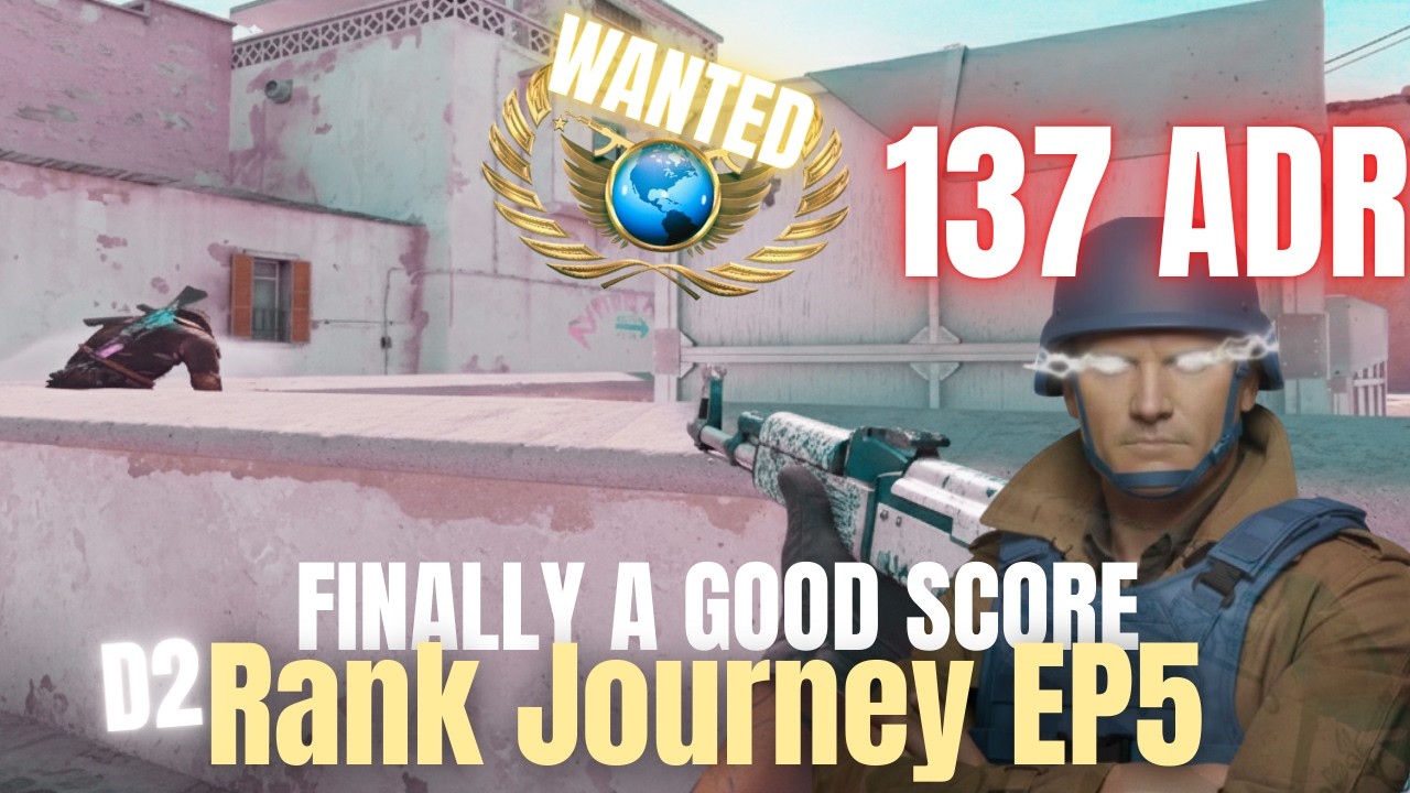 137 ADR ACE! Road to MGE is Getting Serious | CS2 Rank Journey EP5 [No Commentary - 2K]
