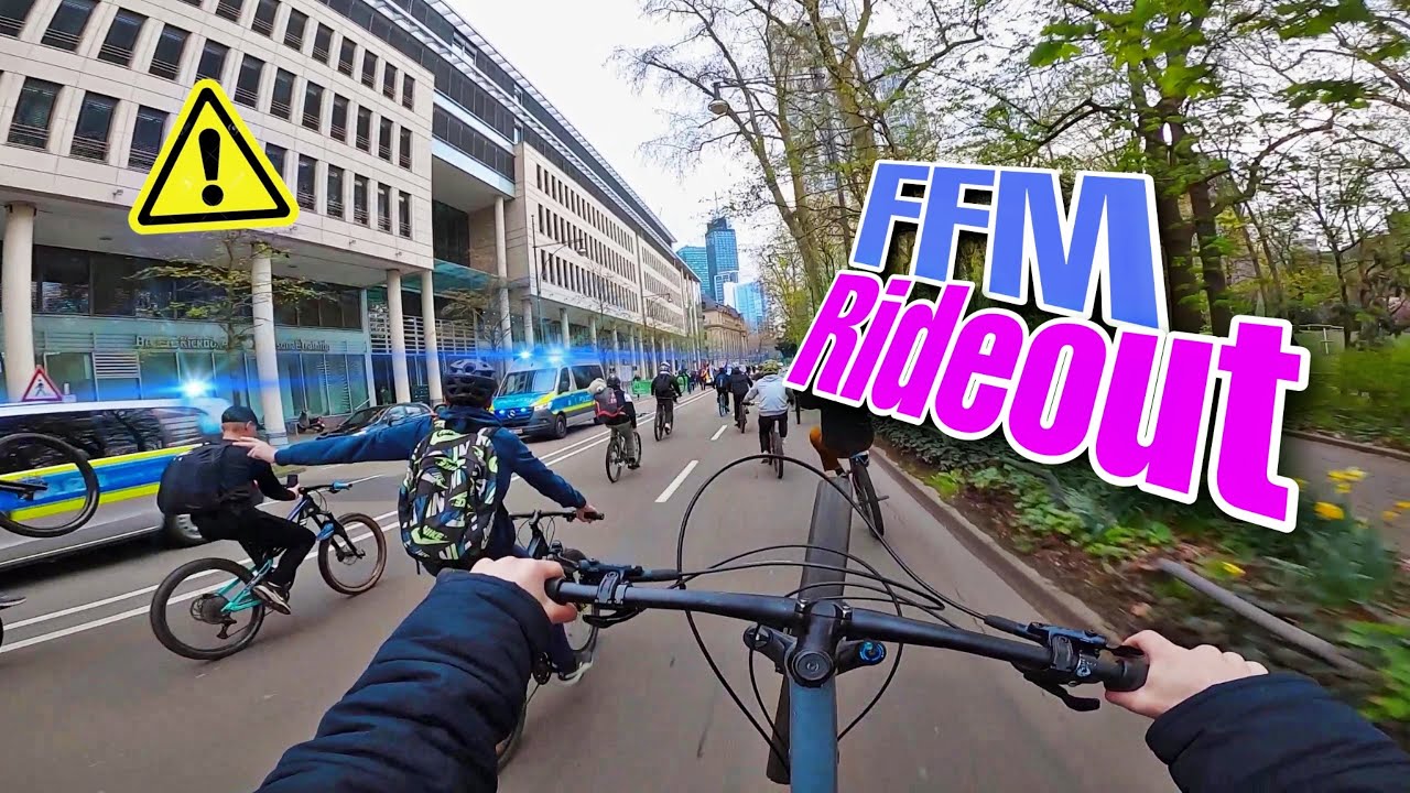 70 BIKER ÜBERNEHMEN FRANKFURT! (PURE ESKALATION) - MTBFREDDI
