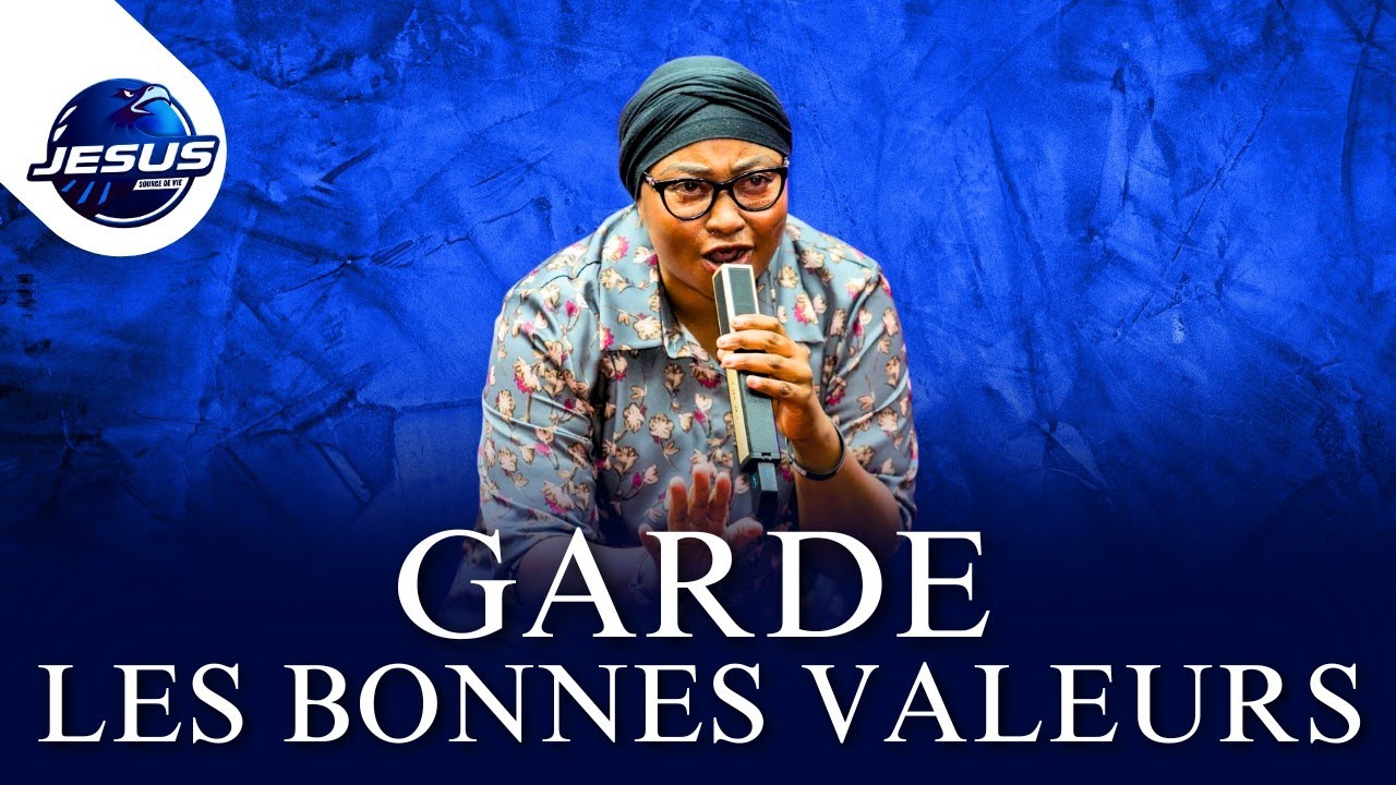 Pasteur joelle Kabasele : Garde les bonnes valeurs 
