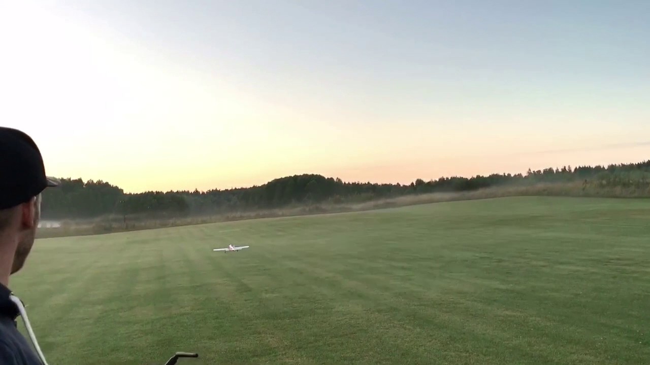 Super Kaos Jr .40 first flight