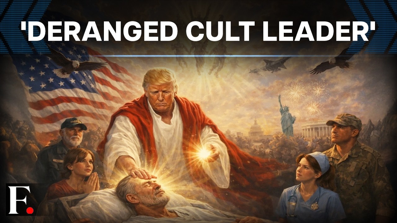 Trump Portrays Himself as Jesus in AI Post, Netizens Call him 'Deranged' | US Iran War | FP Video