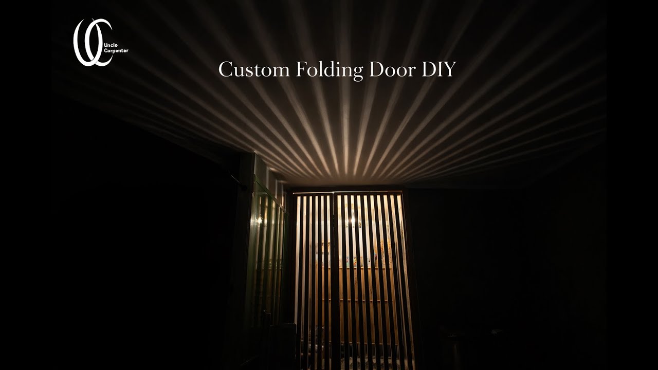 Custom Folding Door DIY | A Refined Interior Design Feature