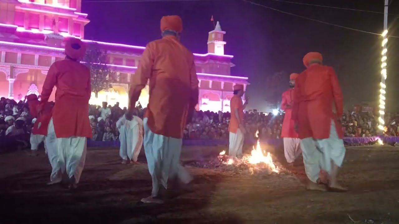 श्री पातालेश्वर महादेव मंदिर कोटड़ा अग्नि नृत्य भाग 2 #Sharvan_Bishnoi
